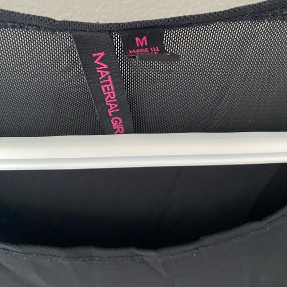 Material Girl - Gorgeous see through shirt alternated with turquoise pattern 🩵 - Picture 2 of 4